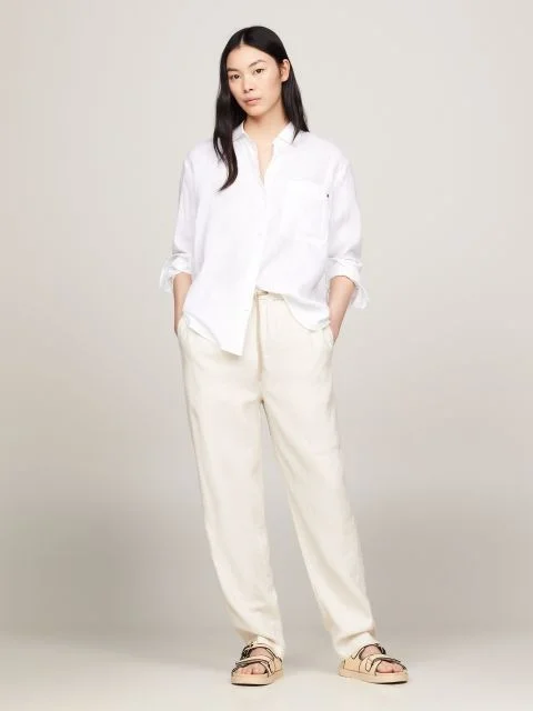 Tommy Hilfiger - LINEN EASY FIT LS SHIRT Tommy Hilfiger - LINEN EASY FIT LS SHIRT