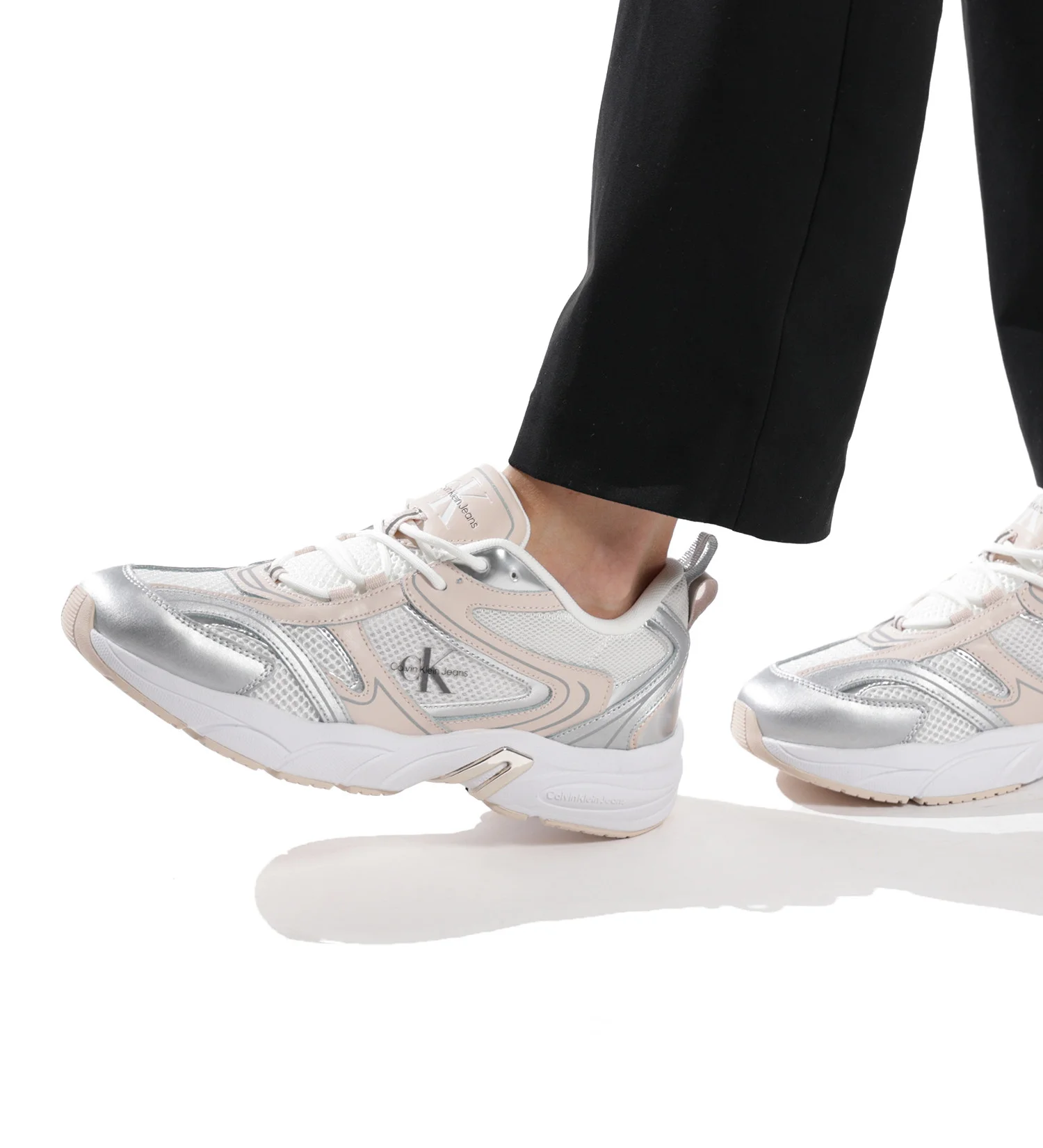 CALVIN KLEIN - RETRO TENNIS LOW LACE... CALVIN KLEIN - RETRO TENNIS LOW LACE...