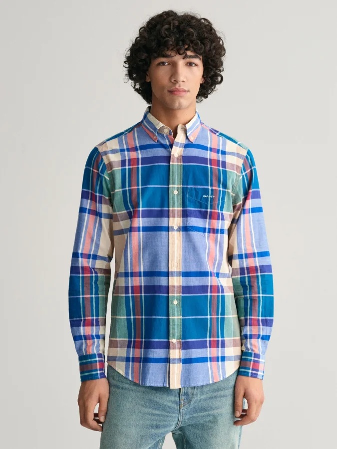 Gant - REG INDIAN MADRAS SHIRT