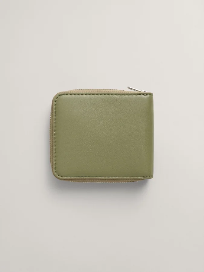 Gant - LEATHER ZIP WALLET 2