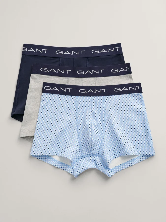 Gant - MICROPRINT TRUNK 3-PACK
