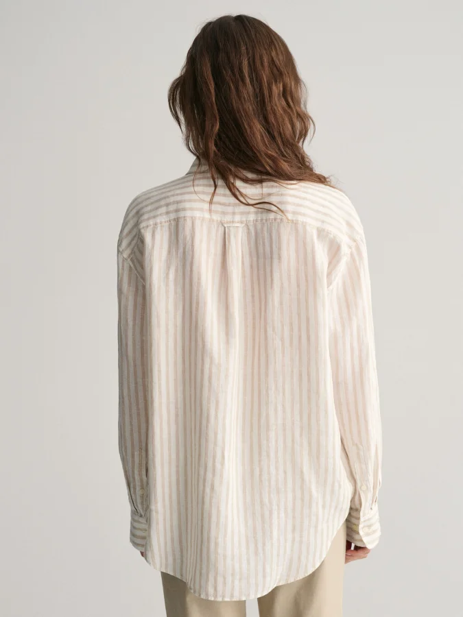 Gant - REL STRIPED LINEN SHIRT 2