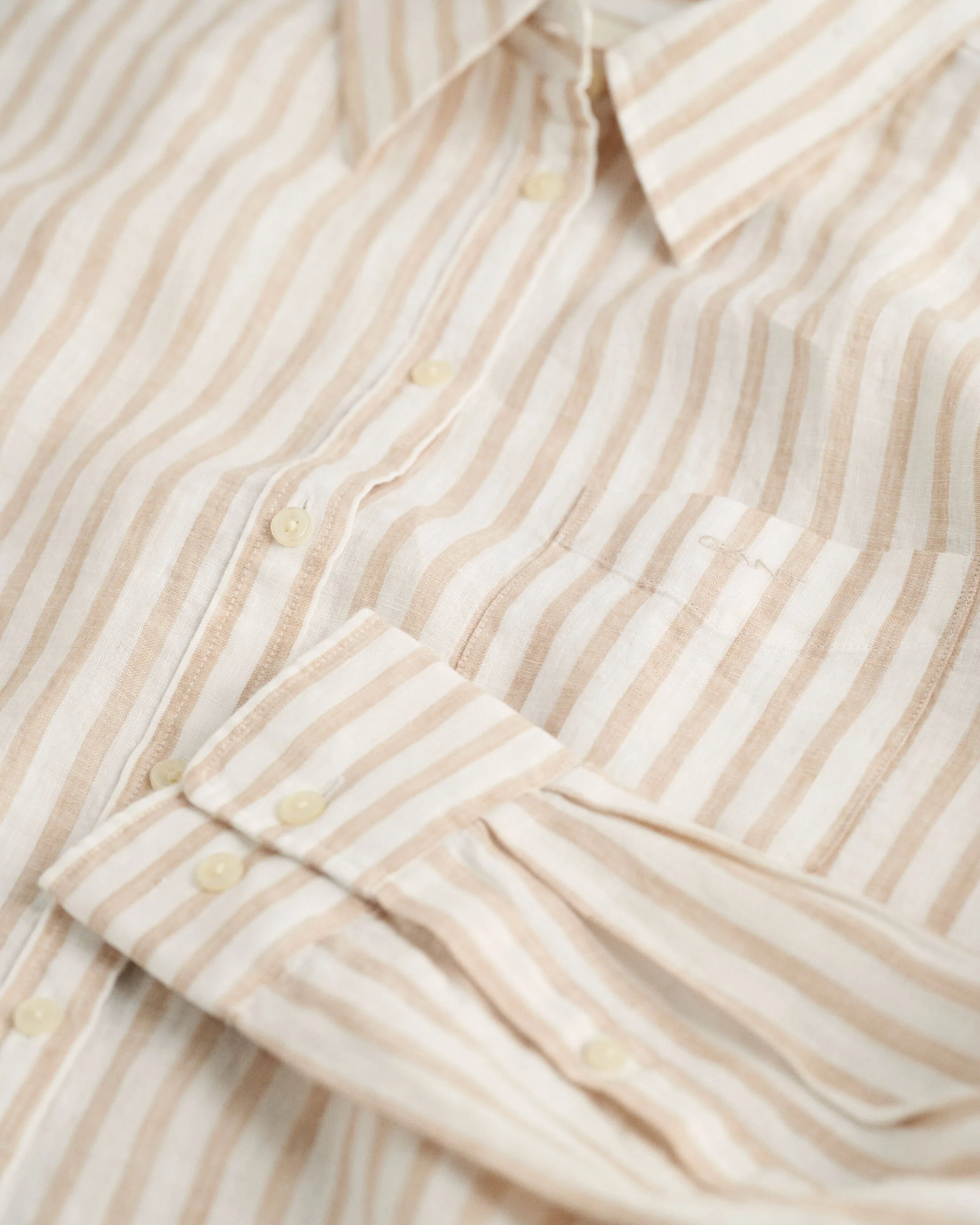 Gant - REL STRIPED LINEN SHIRT Gant - REL STRIPED LINEN SHIRT