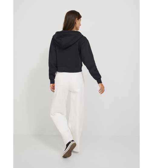 JJXX Damen Kapuzenpullover Jxalfa - Loose Fit, Cropped, Langarm Aus Baumwolle-Polyester