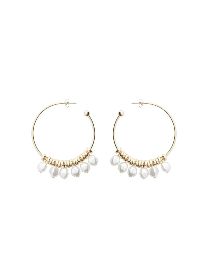 Pieces - PCANLO M EARRINGS SWW