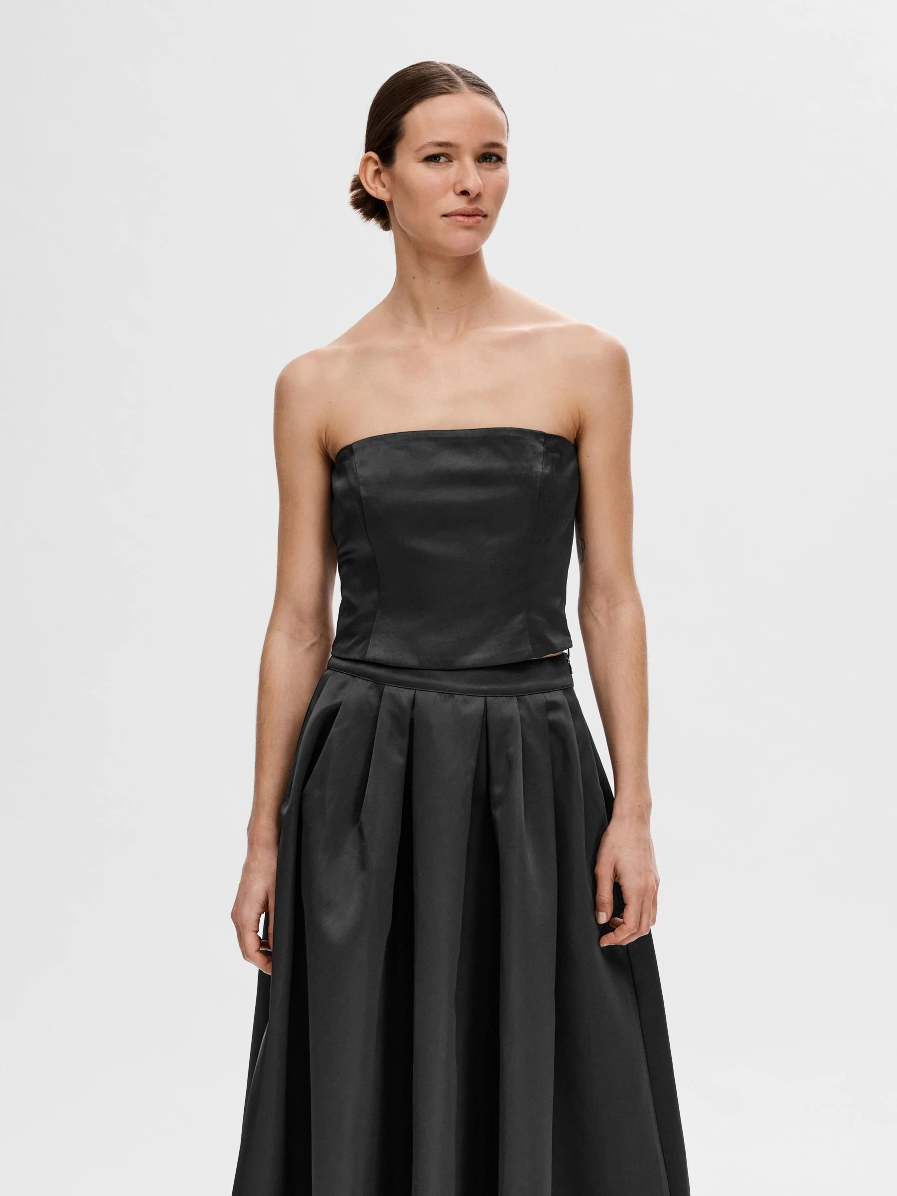 SELECTED WOMEN - SLFARESIA BUSTIER TOP B SELECTED WOMEN - SLFARESIA BUSTIER TOP B