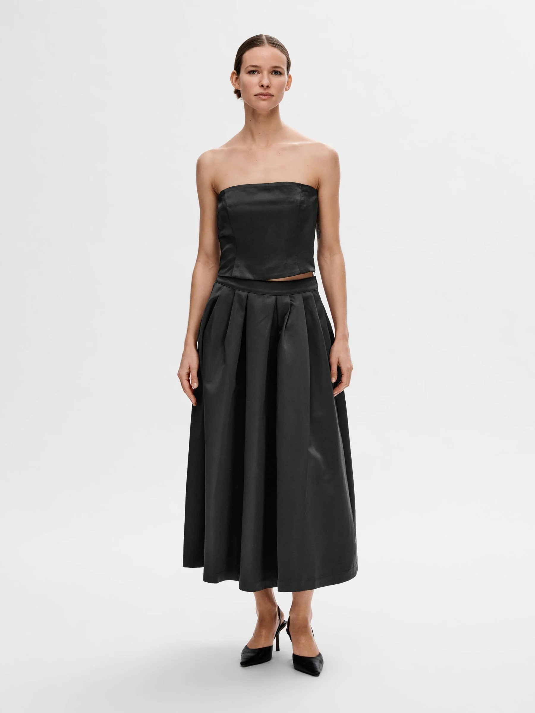 SELECTED WOMEN - SLFARESIA BUSTIER TOP B SELECTED WOMEN - SLFARESIA BUSTIER TOP B