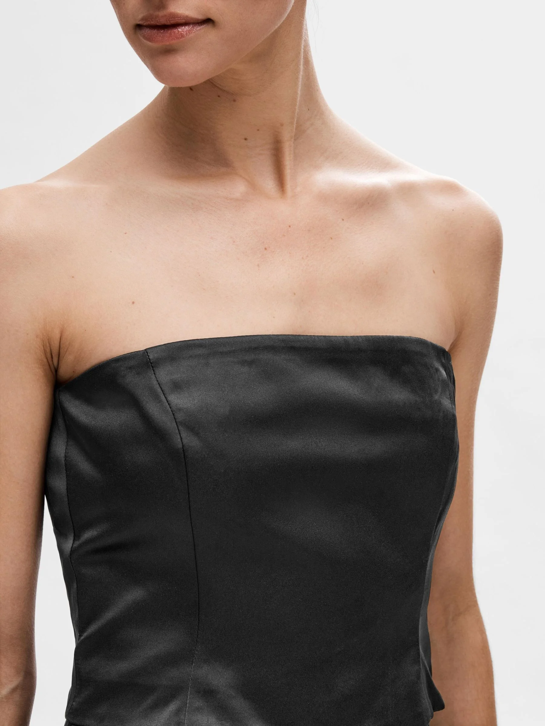 SELECTED WOMEN - SLFARESIA BUSTIER TOP B SELECTED WOMEN - SLFARESIA BUSTIER TOP B