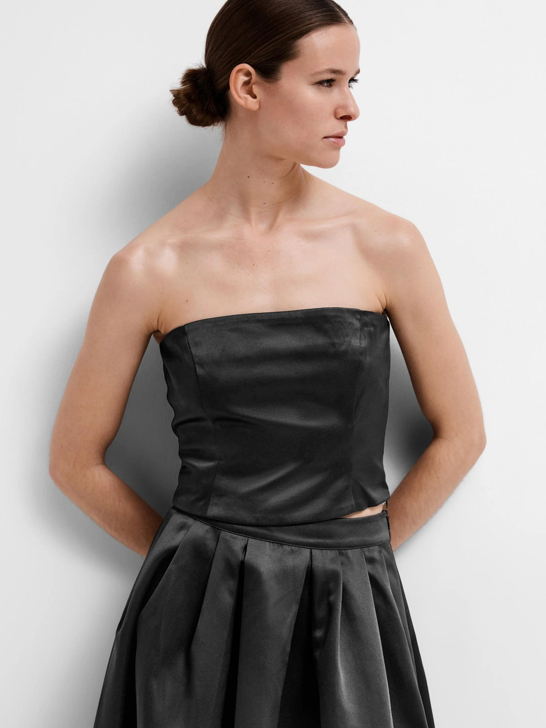 SELECTED WOMEN - SLFARESIA BUSTIER TOP B SELECTED WOMEN - SLFARESIA BUSTIER TOP B