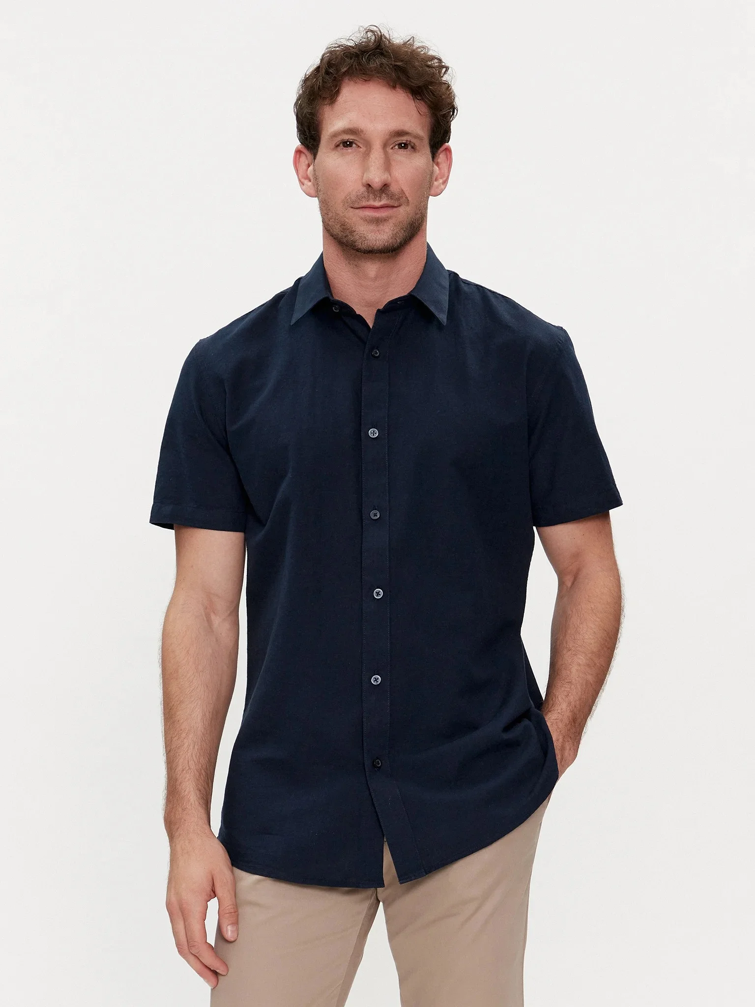 SELECTED MEN - SLHSLIMNEW-LINEN SHIRT... SELECTED MEN - SLHSLIMNEW-LINEN SHIRT...