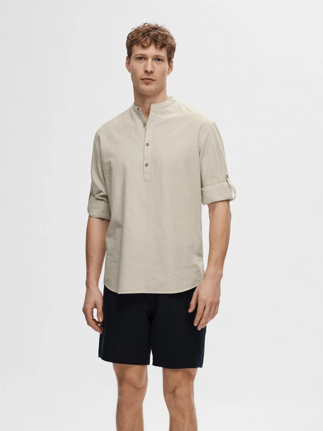 SELECTED MEN - SLHREGNEW-LINEN SHIRT... SELECTED MEN - SLHREGNEW-LINEN SHIRT...