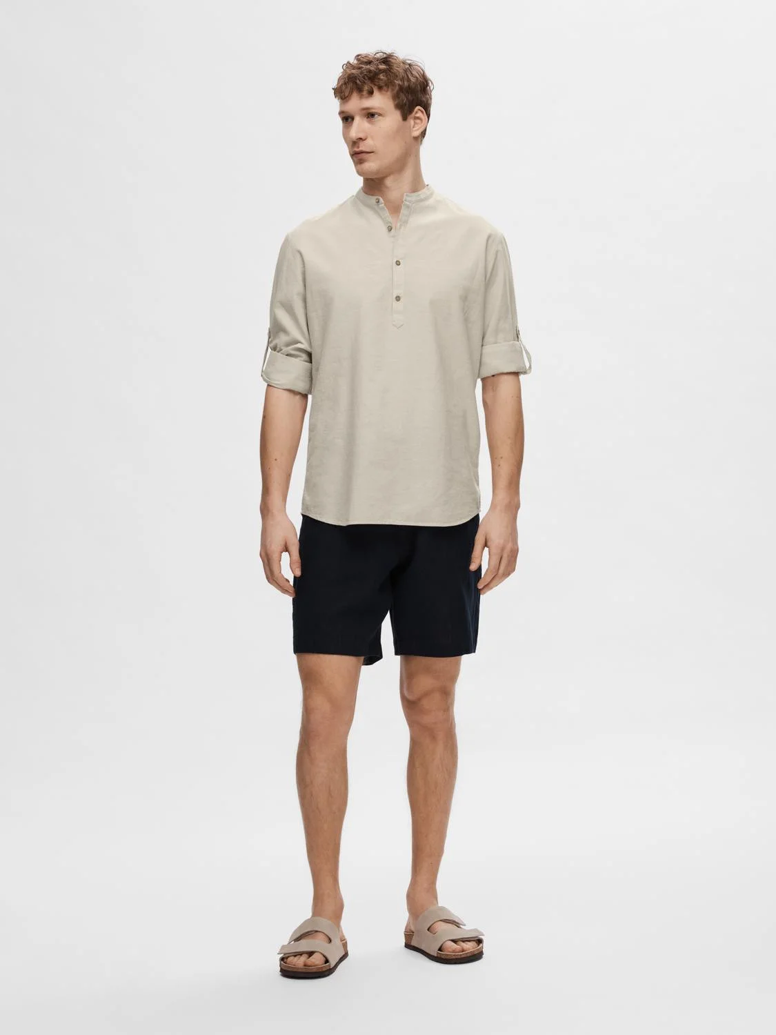 SELECTED MEN - SLHREGNEW-LINEN SHIRT... SELECTED MEN - SLHREGNEW-LINEN SHIRT...