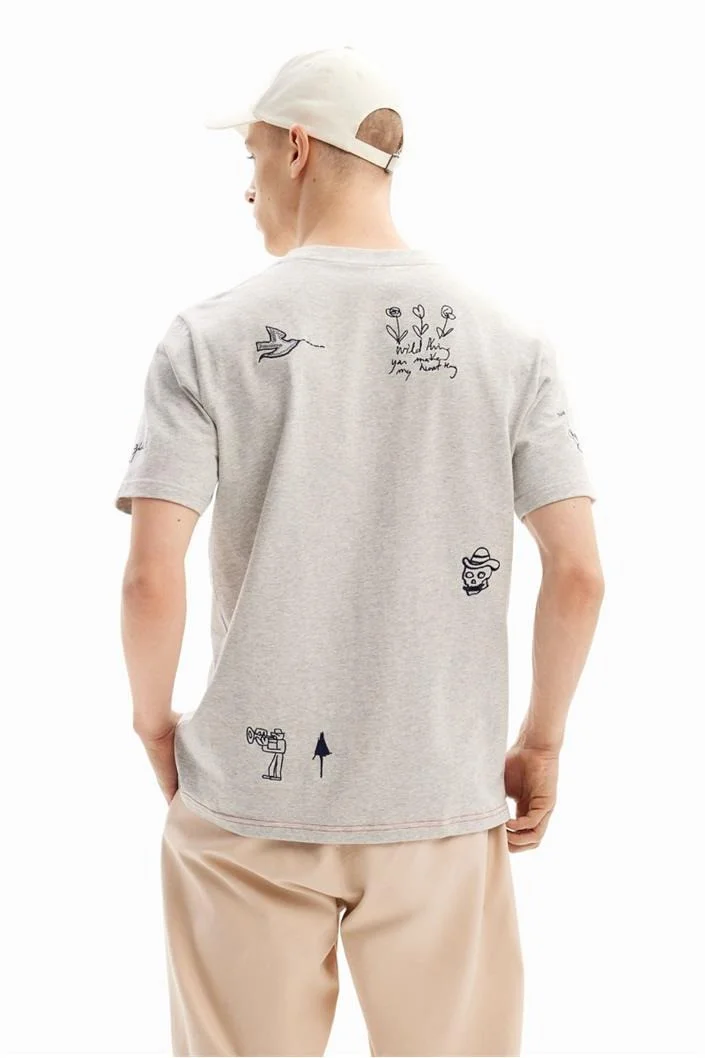 DESIGUAL - Embroidered illustration... DESIGUAL - Embroidered illustration...