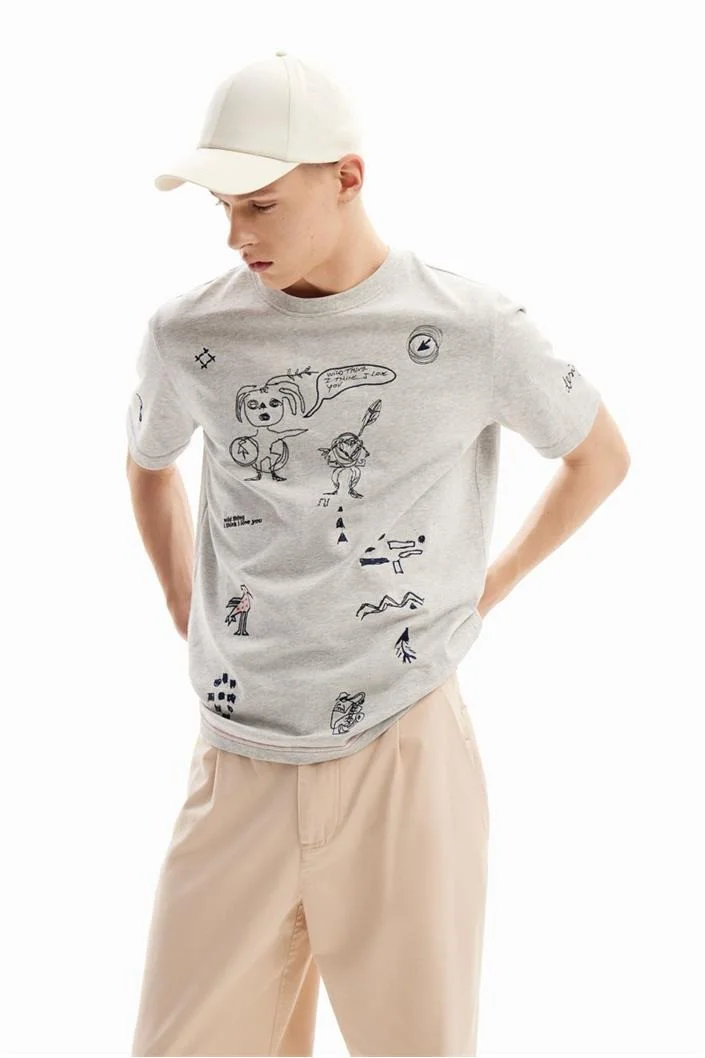 DESIGUAL - Embroidered illustration... DESIGUAL - Embroidered illustration...