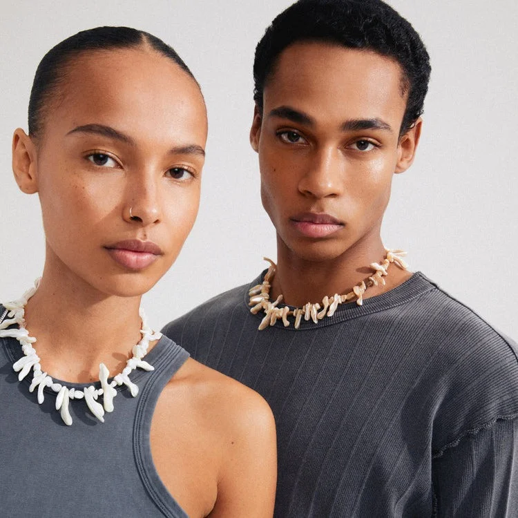 Pilgrim - LIGHT seashell necklace... Pilgrim - LIGHT seashell necklace...