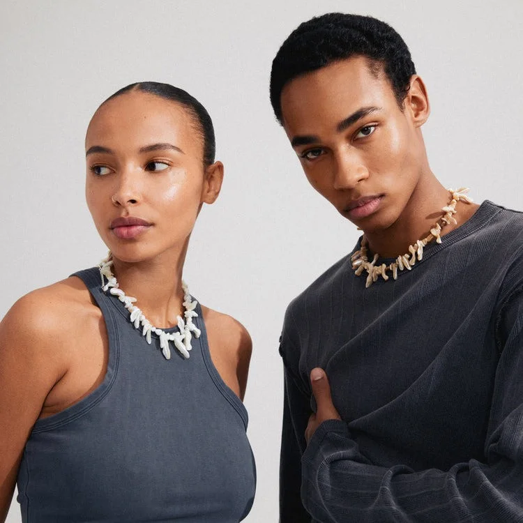 Pilgrim - LIGHT seashell necklace... Pilgrim - LIGHT seashell necklace...