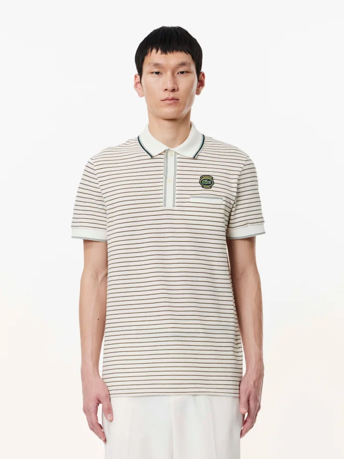 Lacoste - STRIPED COTTON...