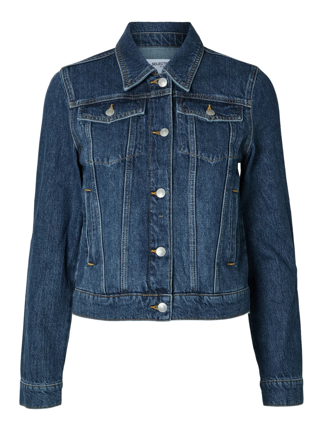 SELECTED WOMEN - SLFCLAIR LS MID BLUE... SELECTED WOMEN - SLFCLAIR LS MID BLUE...