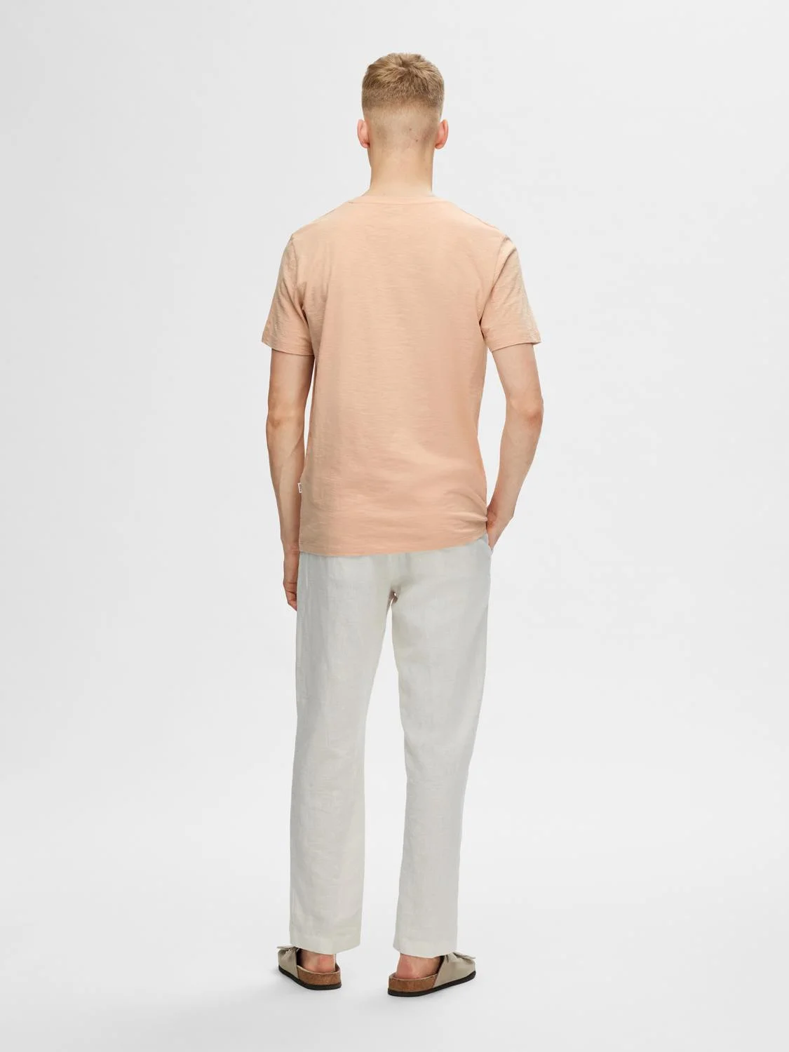 SELECTED MEN - SLHASPEN SLUB SS... SELECTED MEN - SLHASPEN SLUB SS...