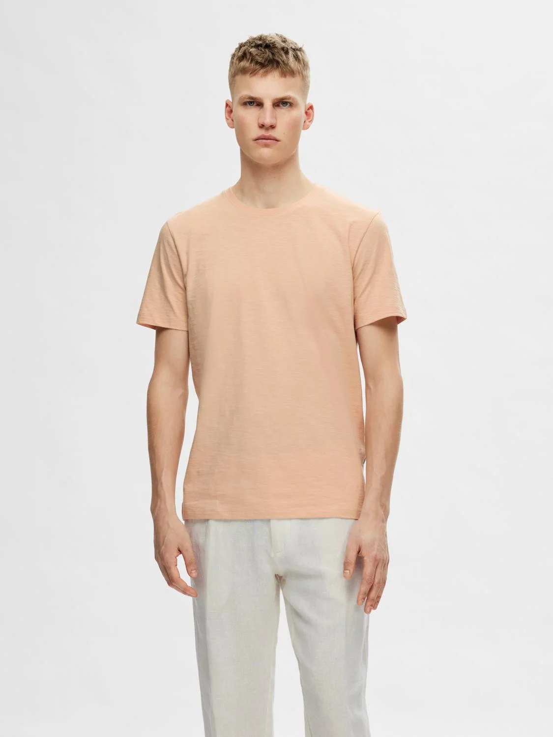 SELECTED MEN - SLHASPEN SLUB SS... SELECTED MEN - SLHASPEN SLUB SS...