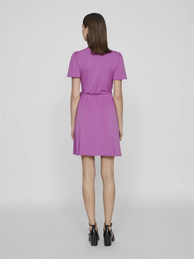 VILA - VIBORNEO WRAP S/S DRESS 2