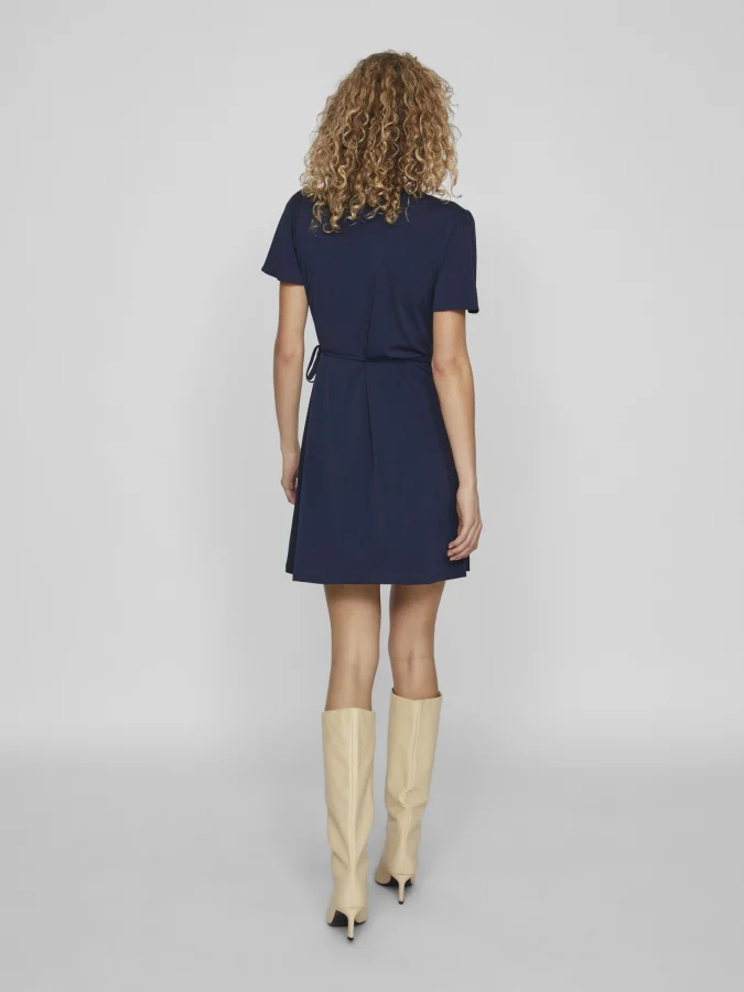 VILA - VIBORNEO WRAP S/S DRESS 2