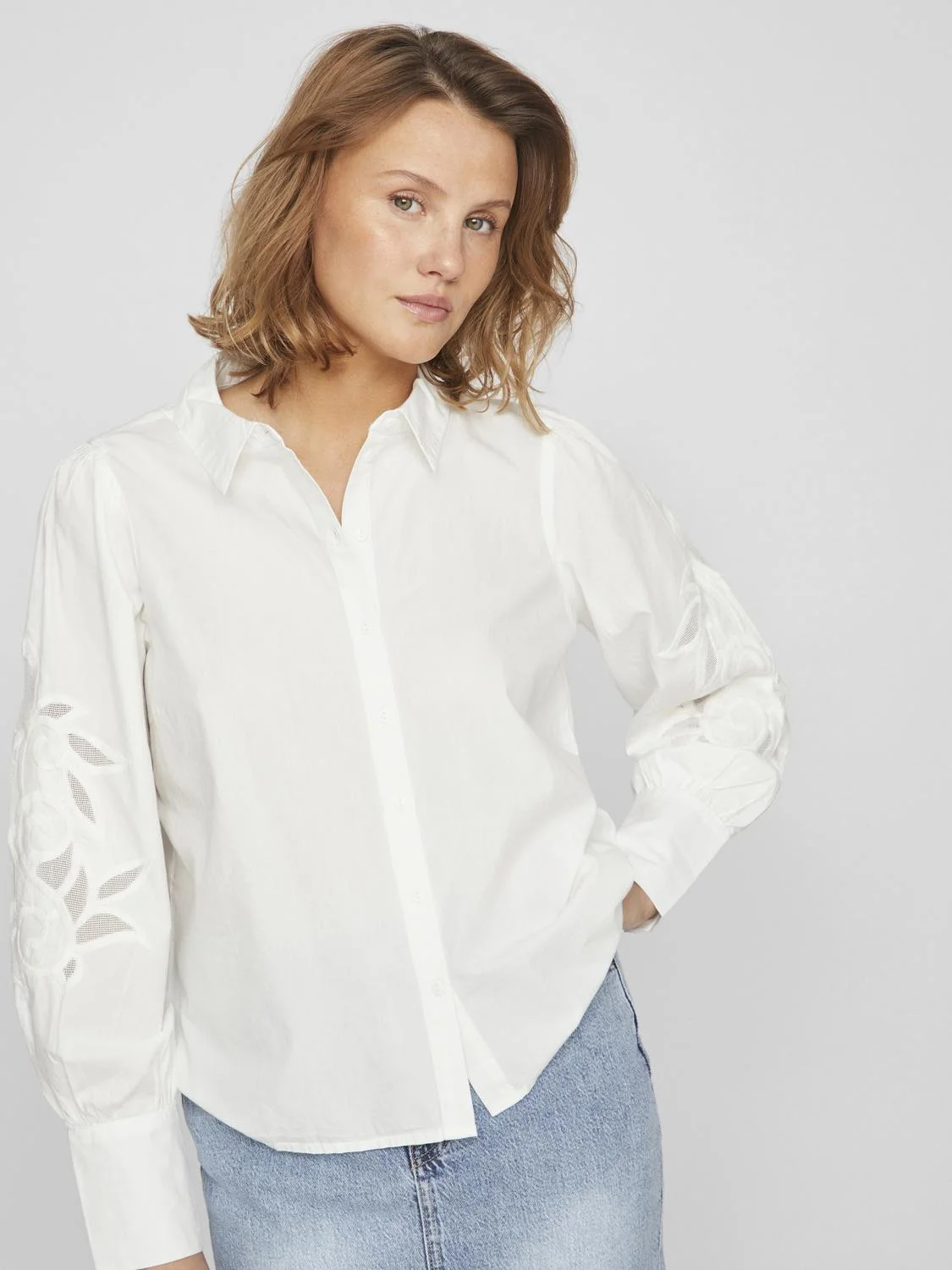 VILA - VIAPOLLO L/S SHIRT 3 VILA - VIAPOLLO L/S SHIRT 3