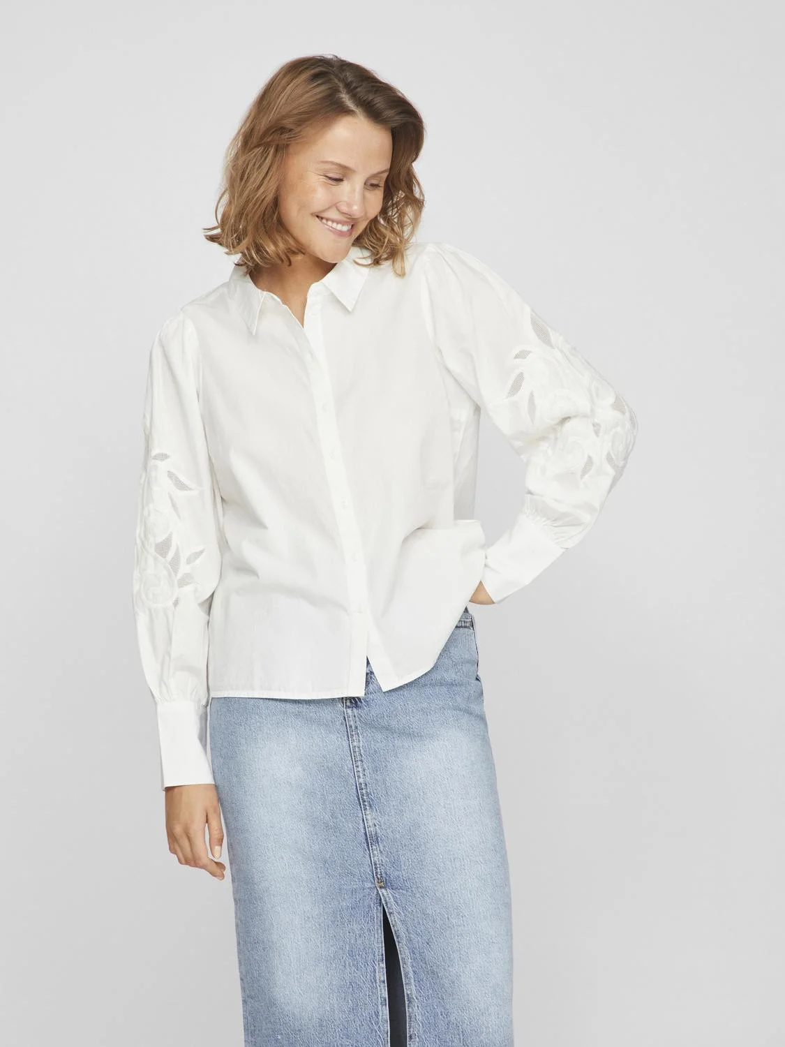 VILA - VIAPOLLO L/S SHIRT 3 VILA - VIAPOLLO L/S SHIRT 3