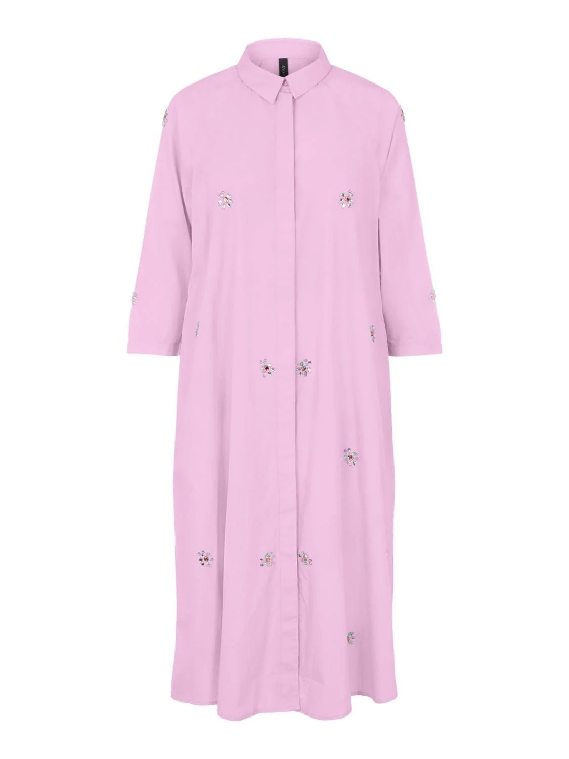 Y.A.S - YASCRYSTAL 3/4 MIDI DRESS S.... Y.A.S - YASCRYSTAL 3/4 MIDI DRESS S....