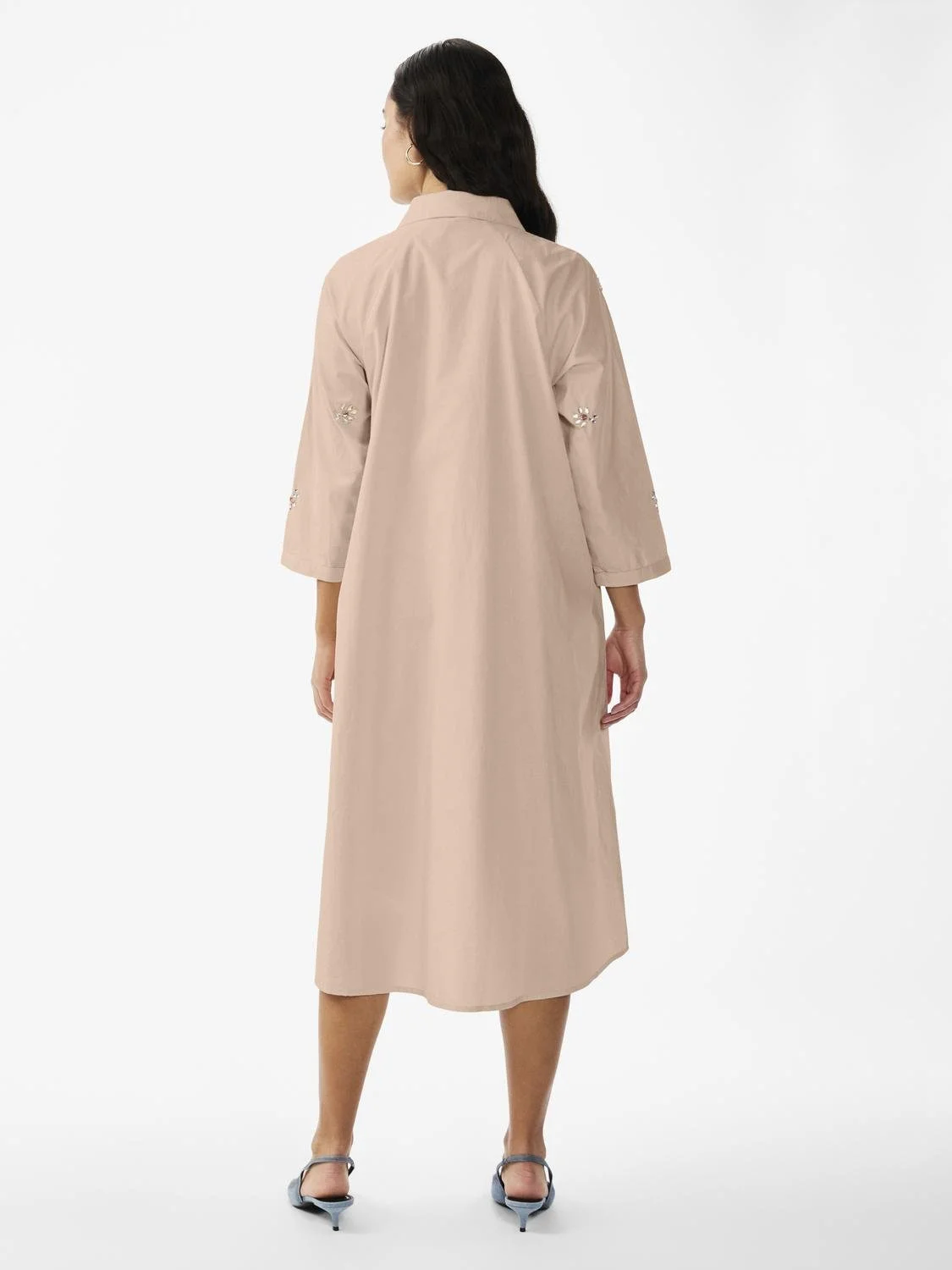 Y.A.S - YASCRYSTAL 3/4 MIDI DRESS S.... Y.A.S - YASCRYSTAL 3/4 MIDI DRESS S....