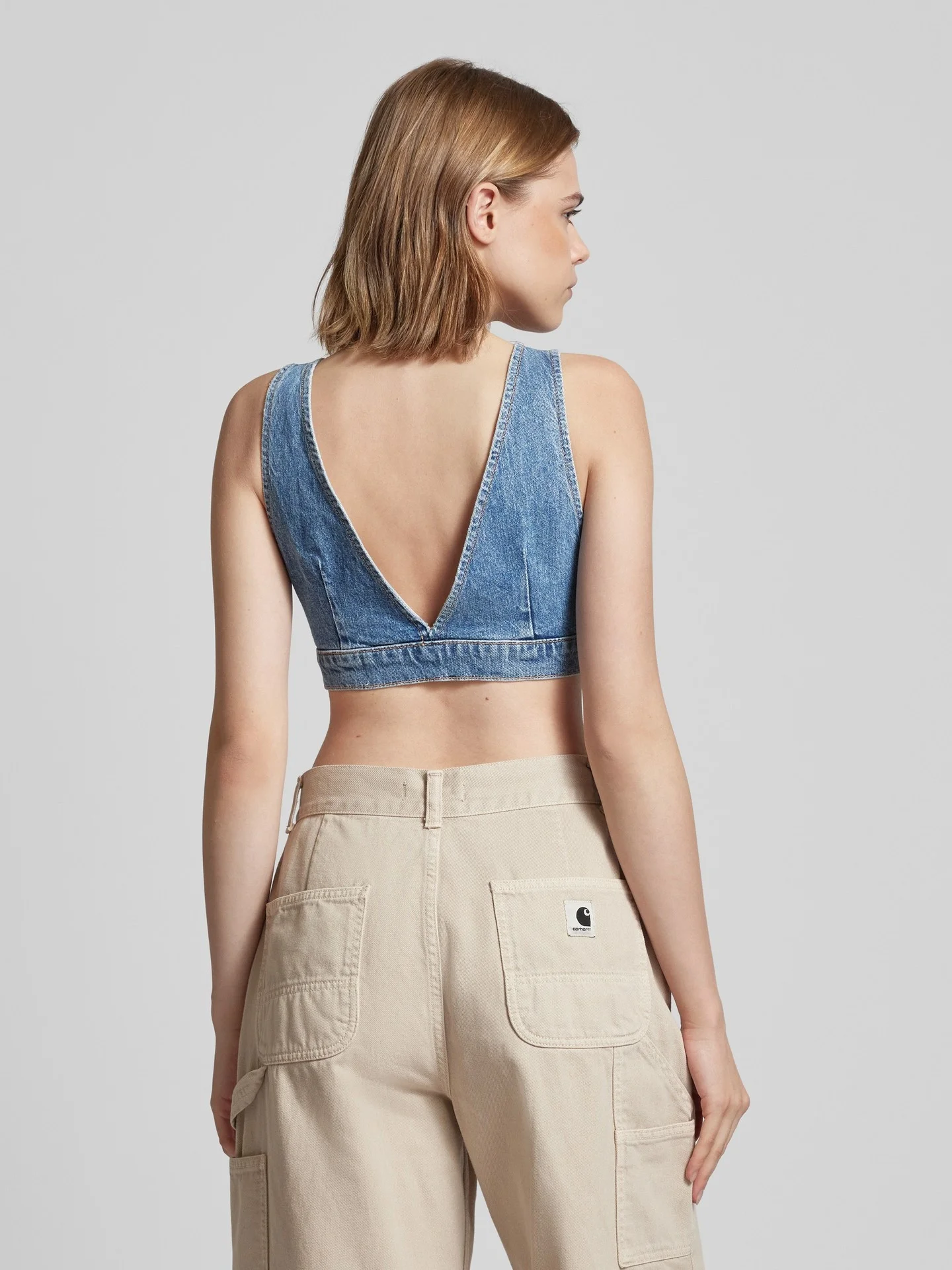 ONLY - ONLREESE DNM BRALETTE RED CRO ONLY - ONLREESE DNM BRALETTE RED CRO