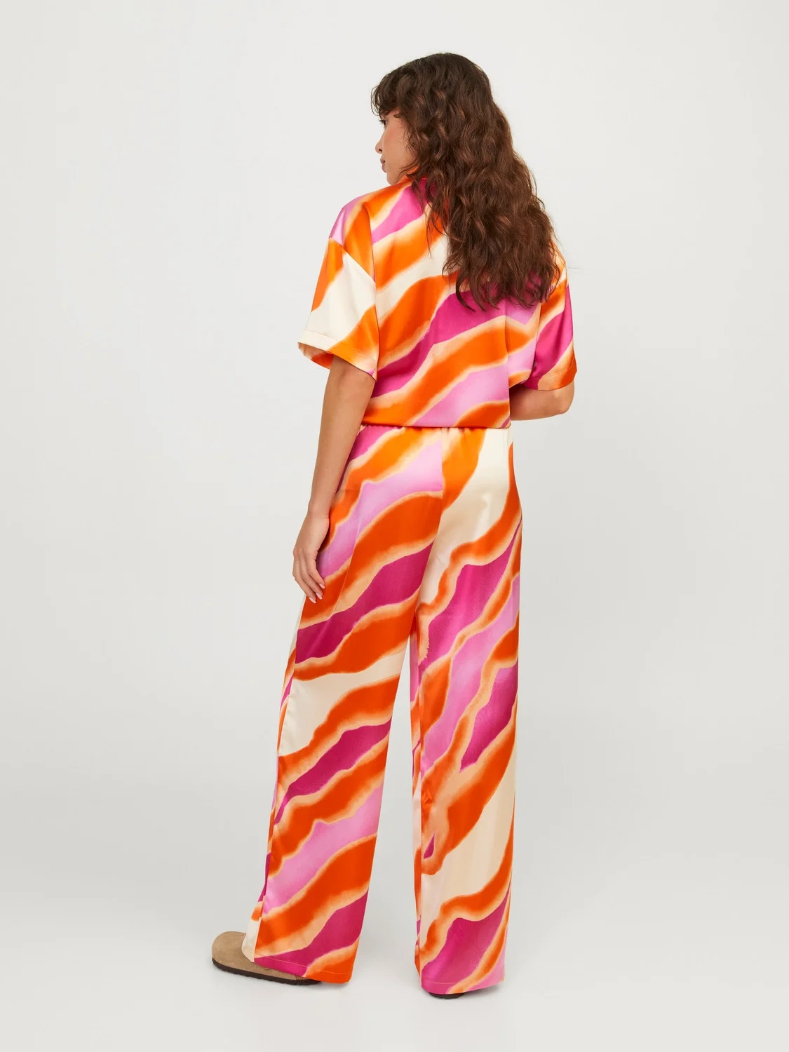 JJXX - JXGRACE FLORA SATIN MW PANT WVN JJXX - JXGRACE FLORA SATIN MW PANT WVN