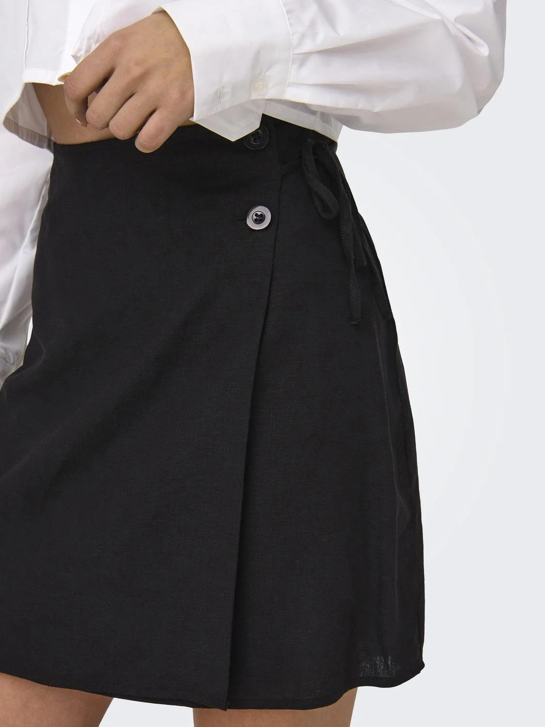 ONLY - ONLDAHLIA LINEN SHORT SKIRT PTM ONLY - ONLDAHLIA LINEN SHORT SKIRT PTM