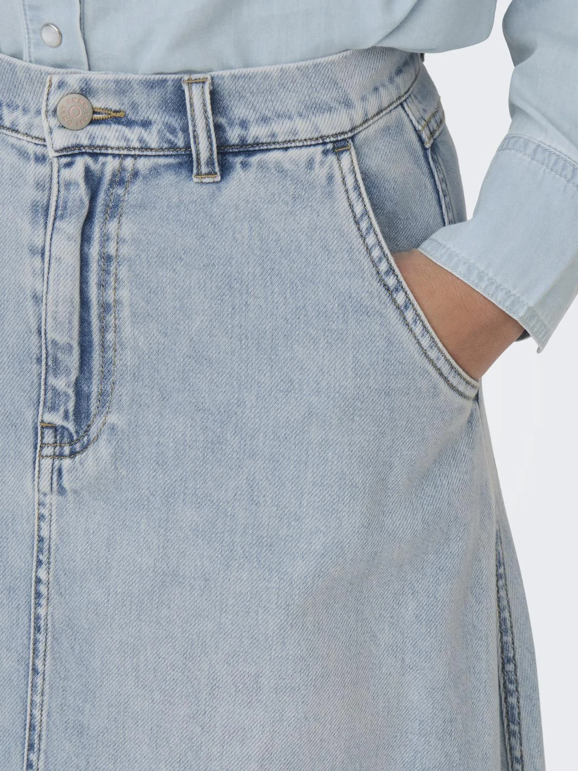 ONLY - ONLMINDY HW LOOSE DNM SKIRT ONLY - ONLMINDY HW LOOSE DNM SKIRT