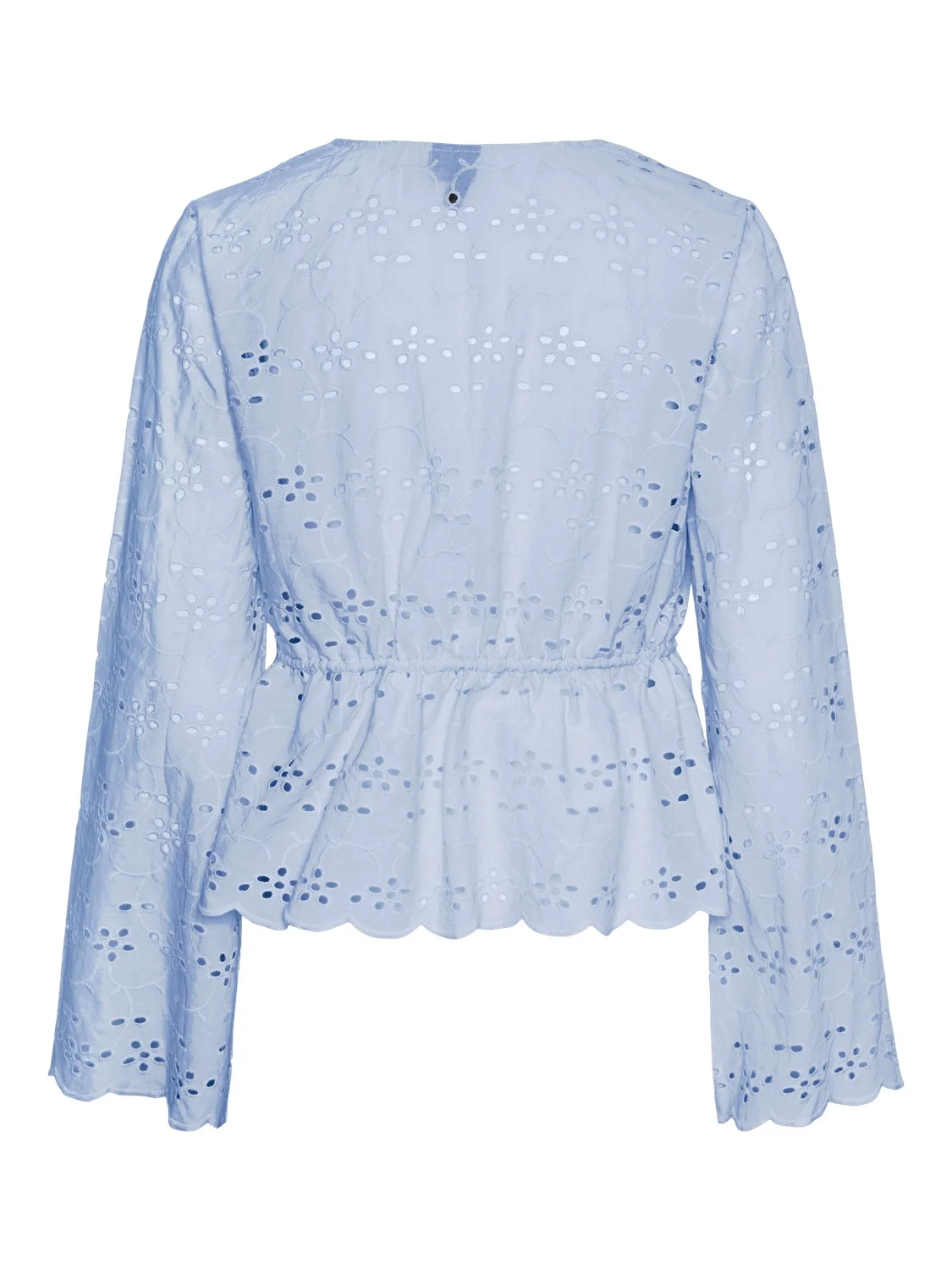 Pieces - PCARMORINE LS EMBRODERI TIE TOP Pieces - PCARMORINE LS EMBRODERI TIE TOP