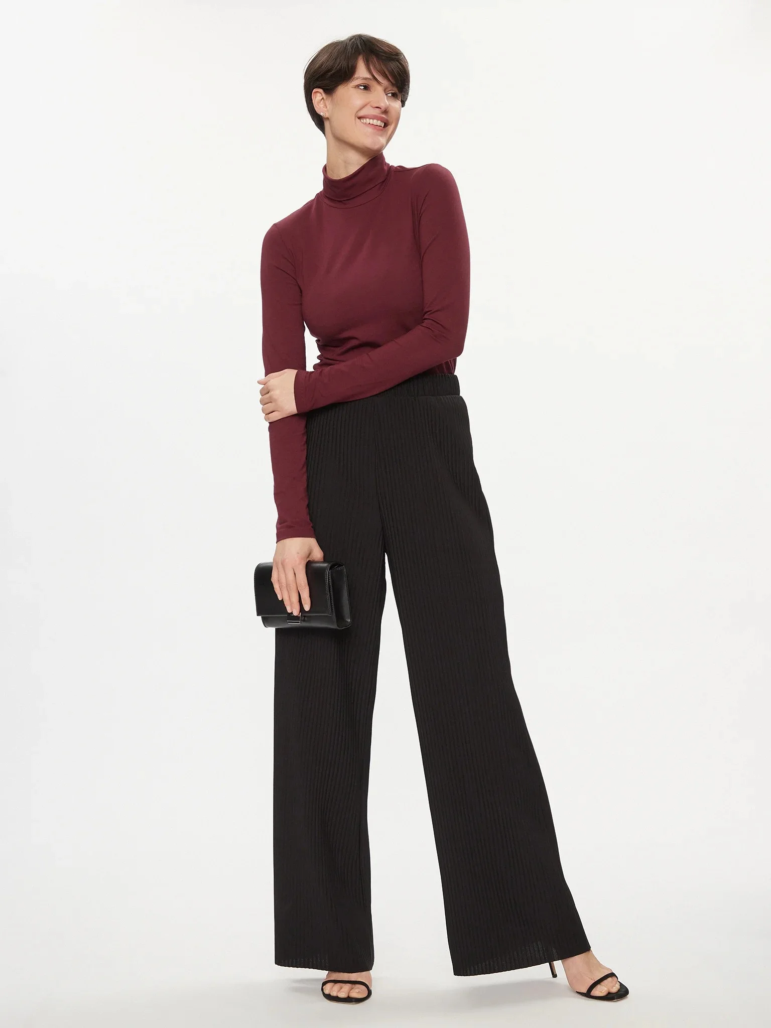 Pieces - PCSIV HW WIDE PANTS Pieces - PCSIV HW WIDE PANTS