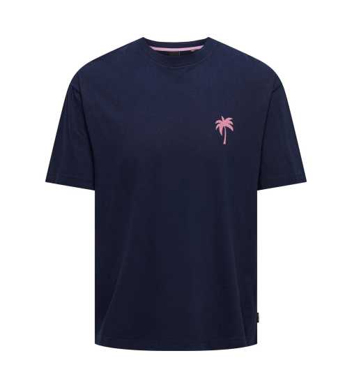 Only & Sons Herren T-Shirt 'Onsrollingstones' – Kurzarm, Lässiges Basic Von Der Dänischen Marke