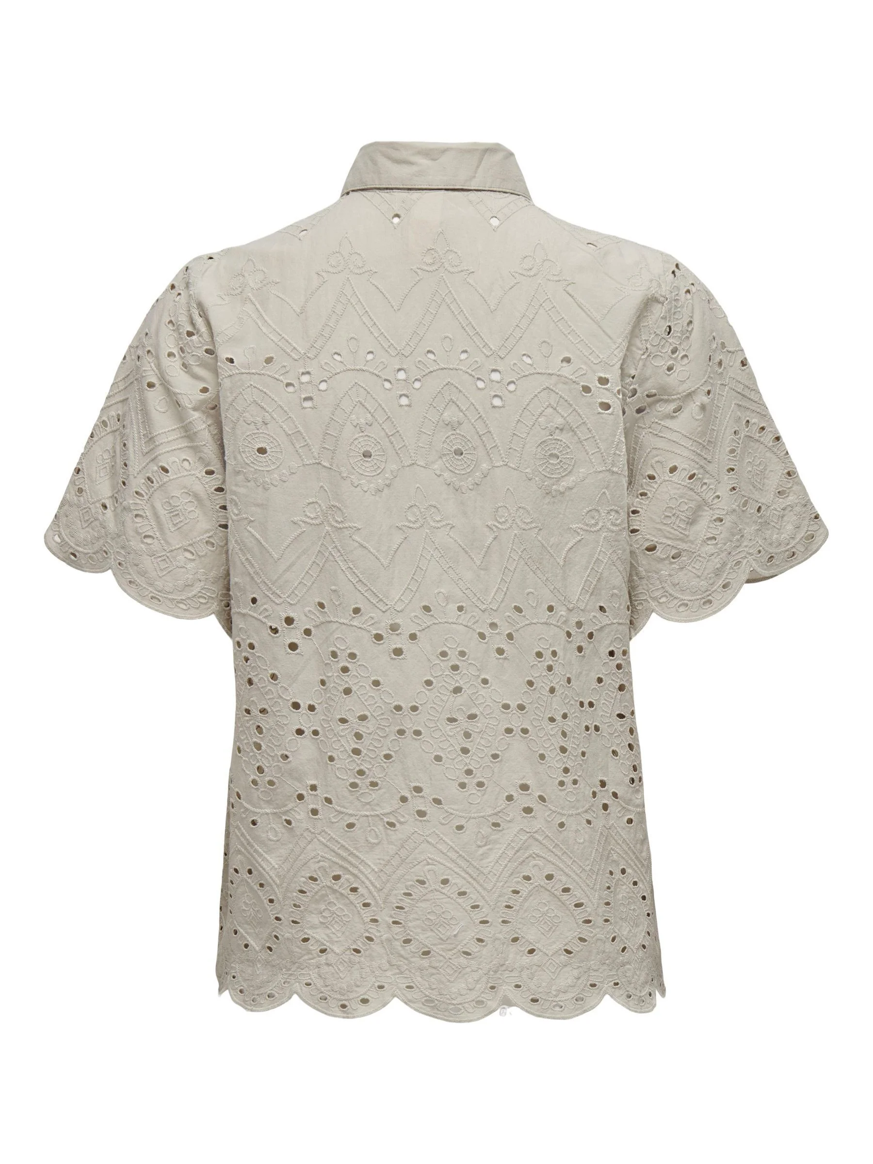 ONLY - ONLSKY CLEO SS EMB SHIRT LIFE WVN ONLY - ONLSKY CLEO SS EMB SHIRT LIFE WVN