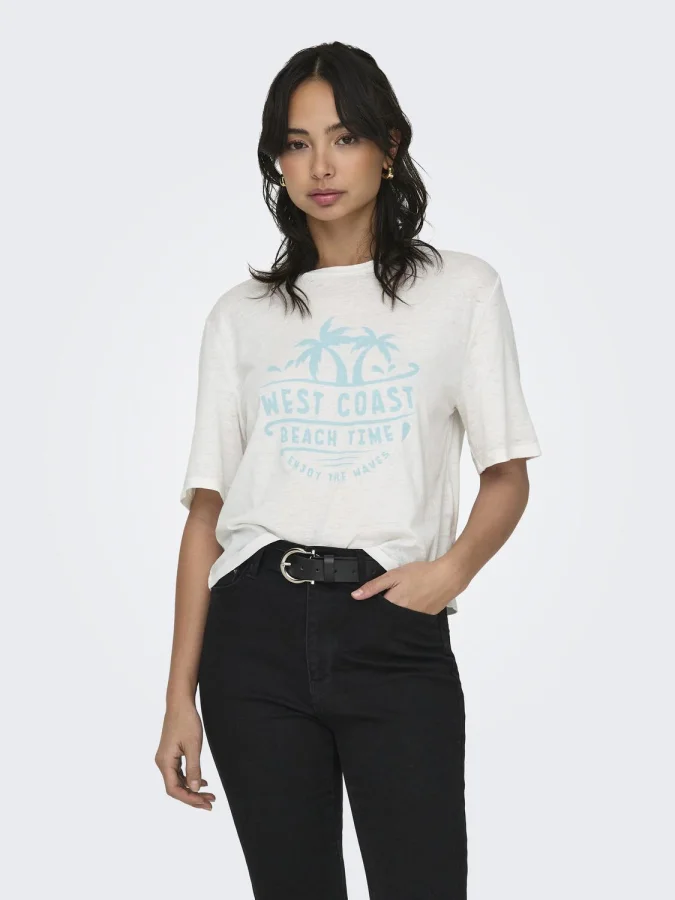 ONLY - ONLPHELIA S/S PALM...