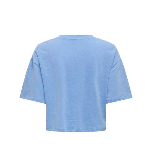 Only ONLKARMEN Top Donna Boxy Manica Corta – Verde, Taglia M, Cotone, Stile Cassetta - 2