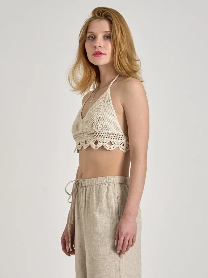 OBJECT - OBJJOY CROCHET TOP... 2
