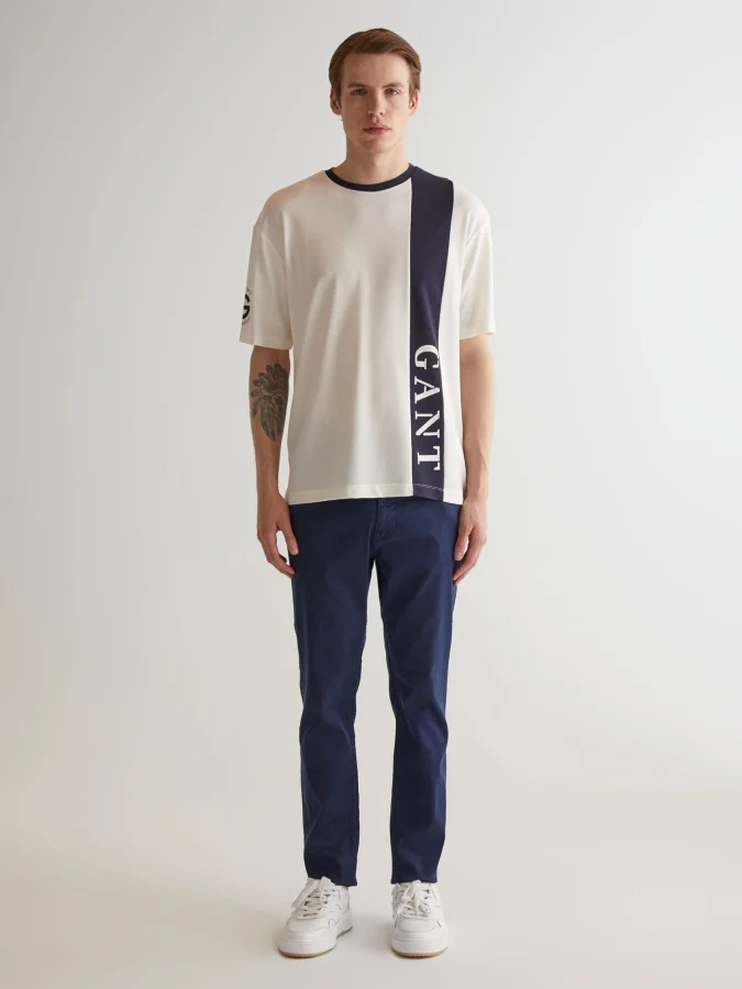 Gant - COT/LINEN SLIM JEANS 2