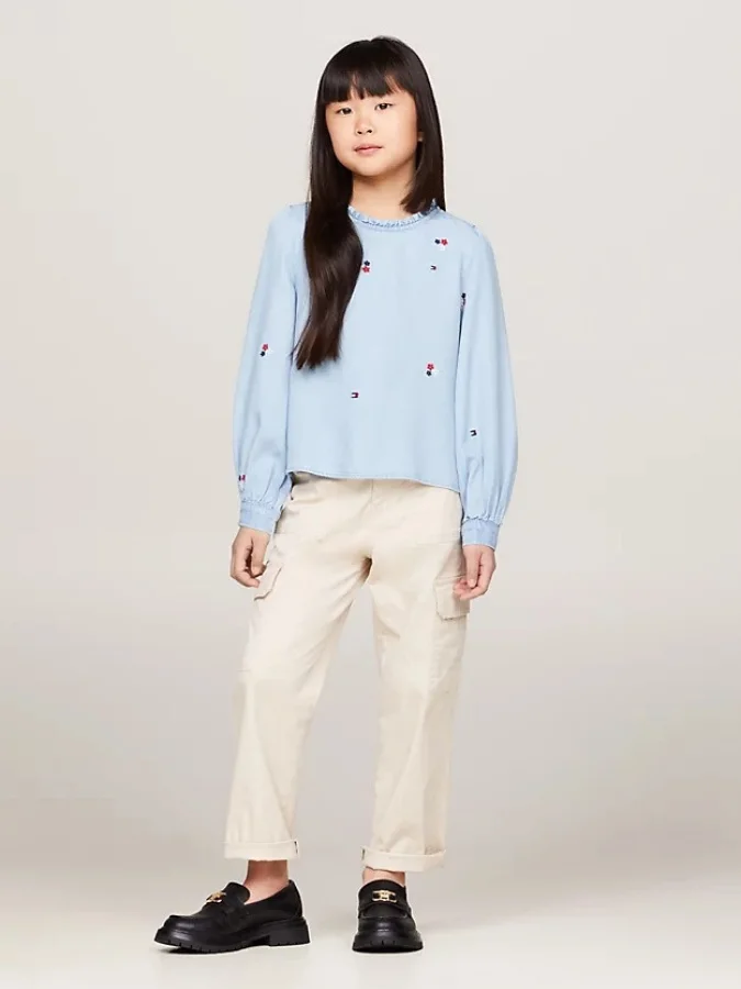 TOMMY HILFIGER - EMB FLOWER...