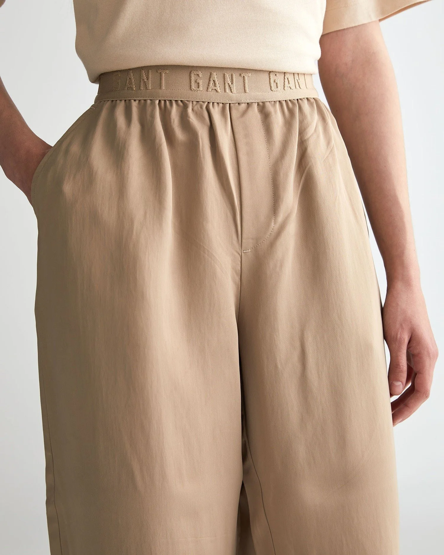 Gant - JACQUARD WAISTBAND PANTS Gant - JACQUARD WAISTBAND PANTS