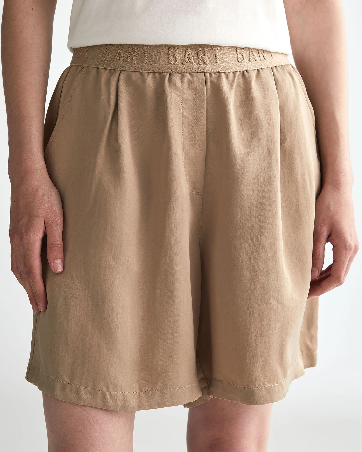 Gant - JACQUARD WAISTBAND SWEATSHORTS Gant - JACQUARD WAISTBAND SWEATSHORTS