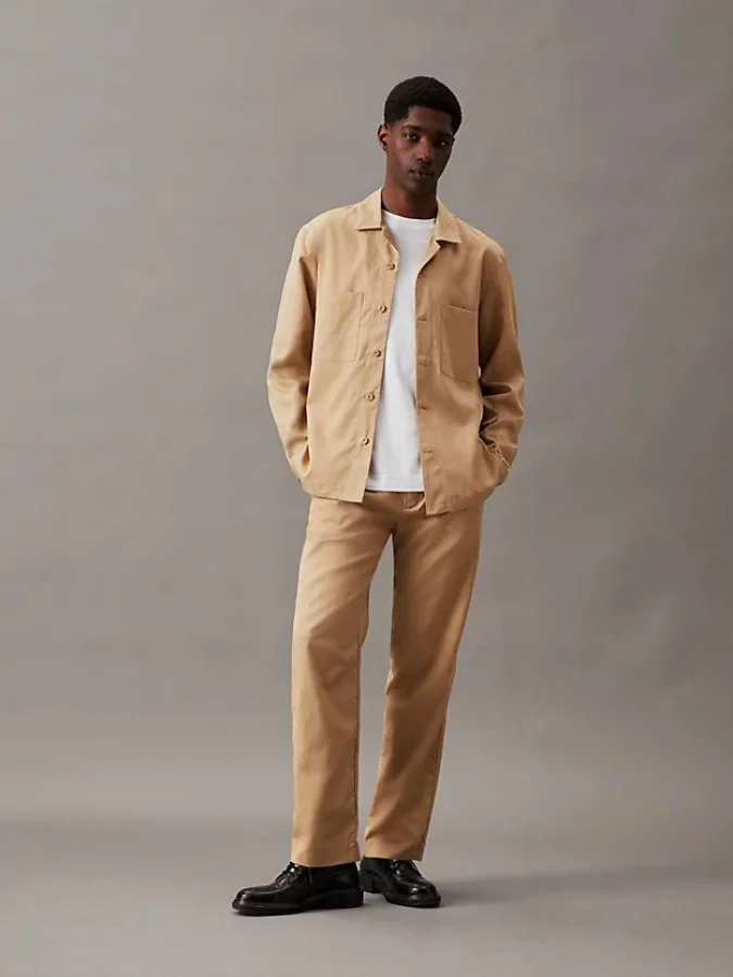 CALVIN KLEIN - PIECE DYED... 2