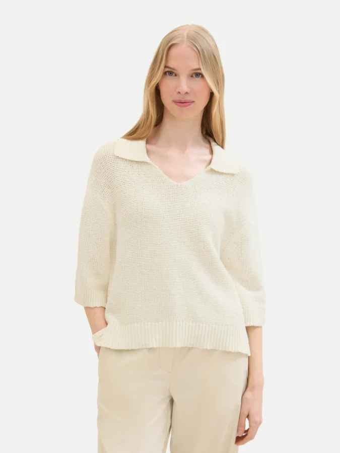 Tom Tailor - KNIT PULLOVER...