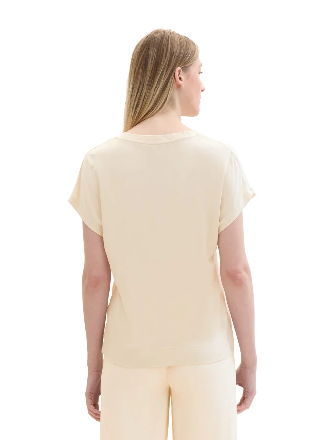 Tom Tailor - T-SHIRT V-NECK... 2