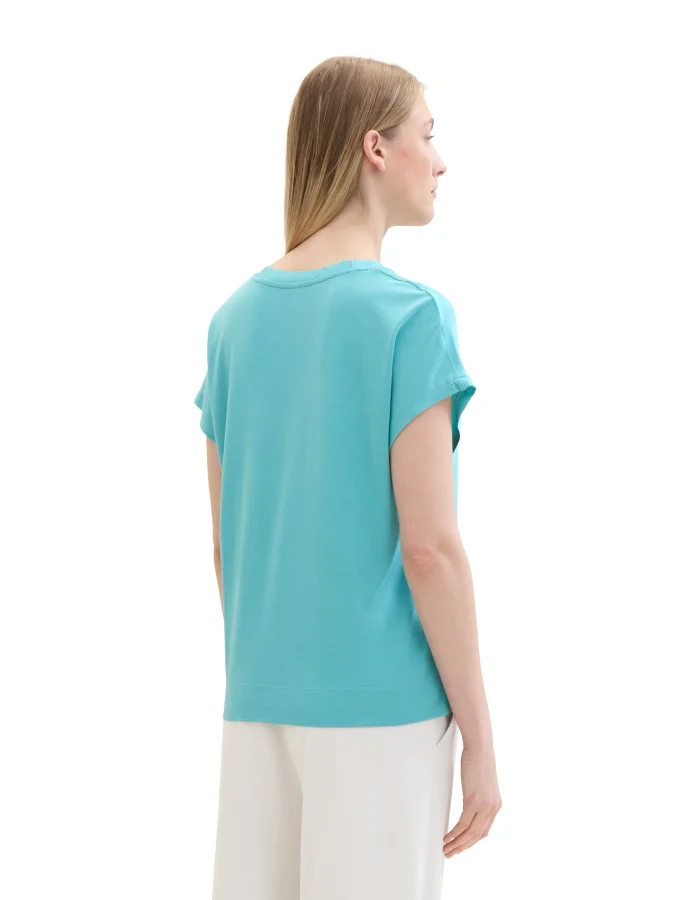 Tom Tailor - T-SHIRT V-NECK... 2