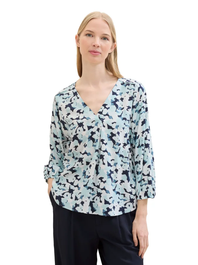 Tom Tailor - V-NECK BLOUSE